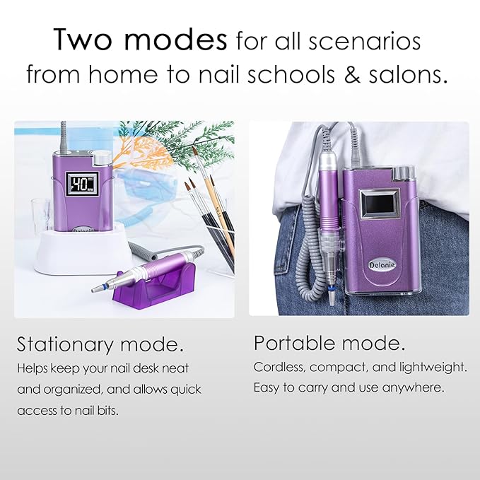 Delanie professional electric nail drill