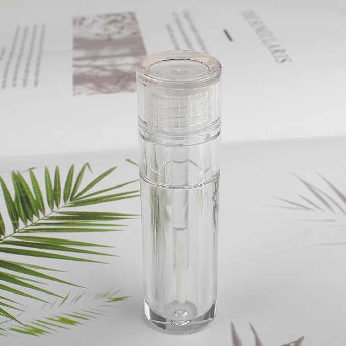 COSIDEA 20pcs Round 4ml 0.13oz Full Clear Empty 4ml