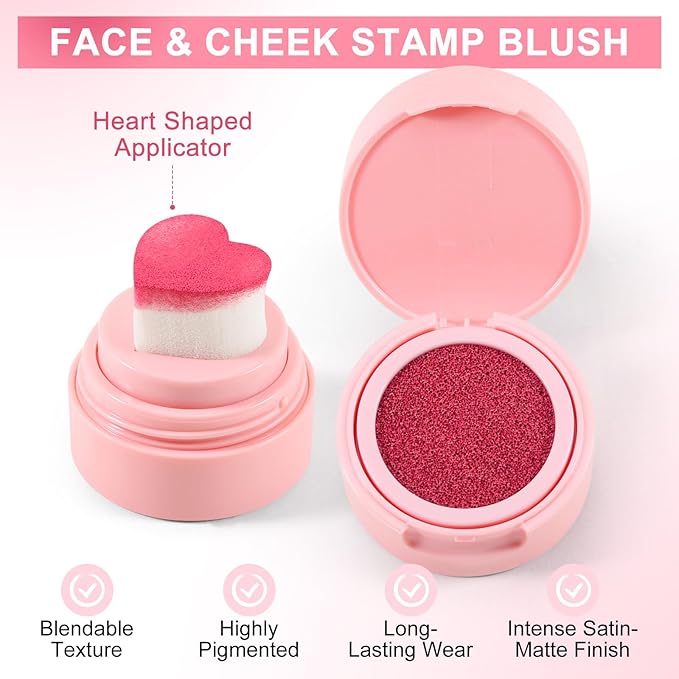 Boobeen Liquid Blush for Cheeks, Buildable & Blendable
