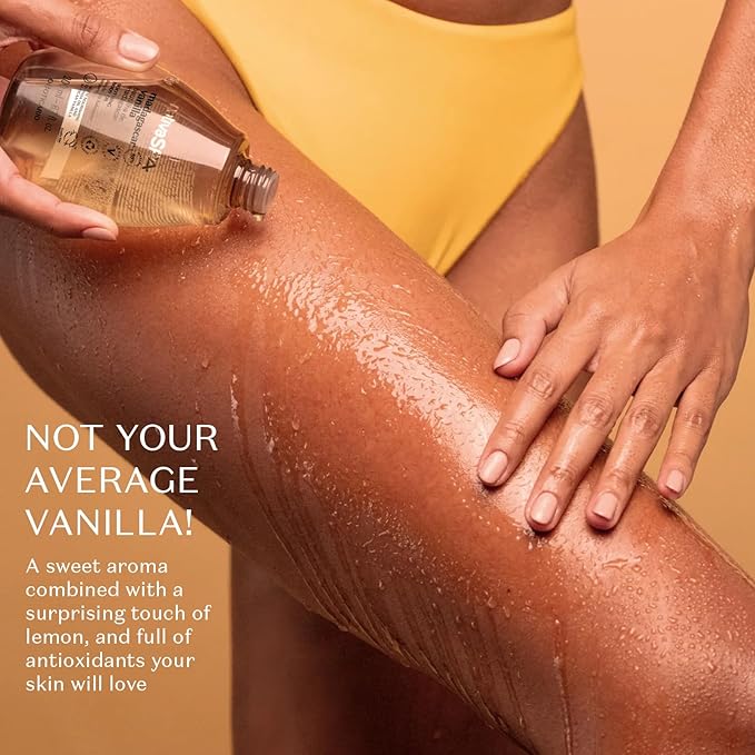 Nativa SPA by O Boticário, Madagascar Vanilla Body Oil, Soothing & Moisturizing, 6.8 Ounce