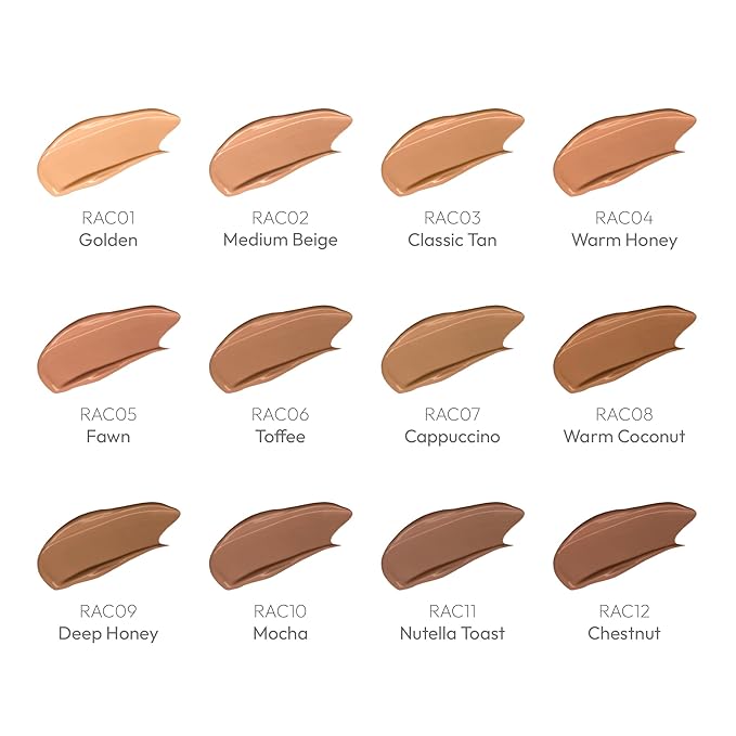 Ruby Kisses All Day Concealer Lightweight Full Coverage Multi-Use Concealer 0.13 Fl Oz (Fawn)