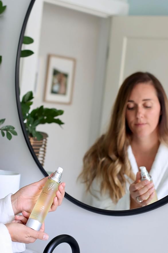 Organic Beauty Oil 4oz with Vitamin E, Olive and Rosehips Oils, Made in USA