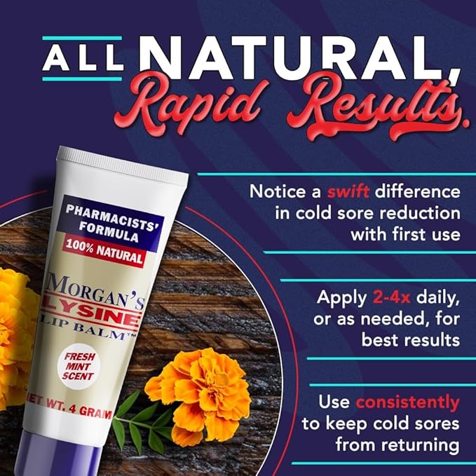 Morgan's Lysine Lip Balm