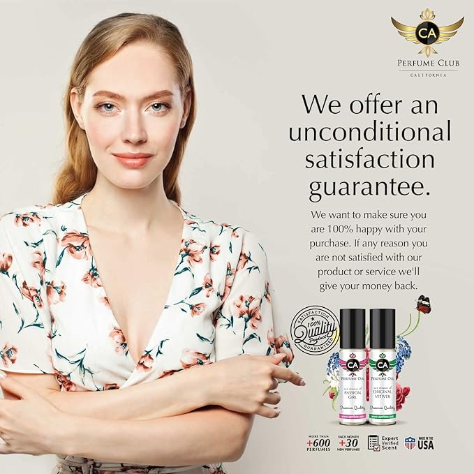 CA Perfume Impression of Emra French Lilac For Women Replica Fragrance Body Oil Dupes Alcohol-Free Essential Aromatherapy Sample Travel Size Concentrated Long Lasting Attar Roll-On 0.3 Fl Oz/10ml