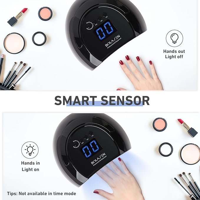 BOLASEN UV Nail Lamp for