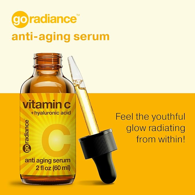 Double Size (2OZ), 20% Vitamin C Serum for Face with Hyaluronic Acid, Face Serum Vitamin C, Vitamin C for Face Serum for Women, Vitamin C Oil for Face, Vit C Serum for Face, Vitamin C Face Serum