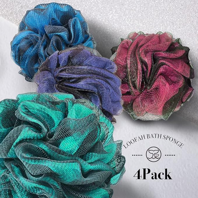 Loofah sponge bath sponge for