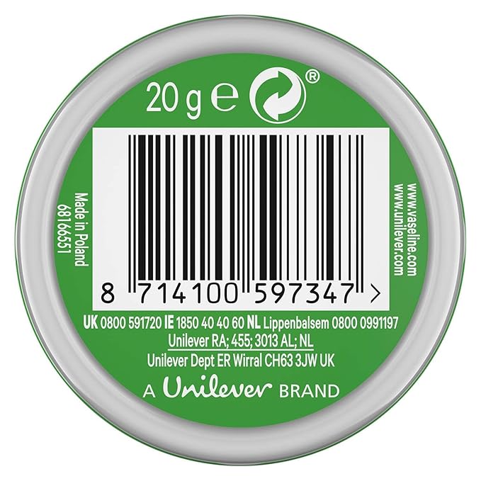 12 x Vaseline Lip Therapy Aloe 20g