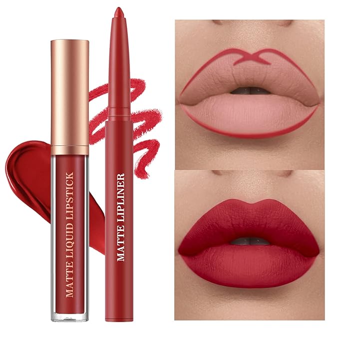 BestLand 6Pcs Matte Liquid Lipstick +
