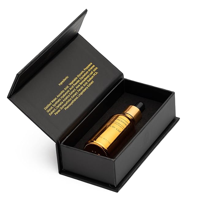 Vegan antioxidant rejuvenating face serum