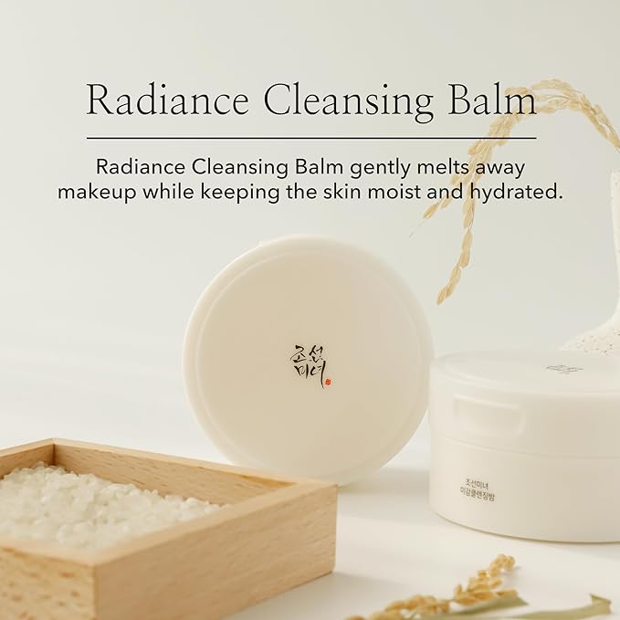 Beauty of Joseon Radiance Cleansing Balm Makeup, Sunscreen, Pore Cleanser for Sensitive Acne Skin. Korean Skincare for Men and Women 100ml, 3.38 fl.oz