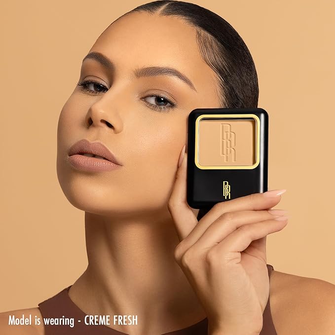 Black Radiance Pressed Powder, Buildable & Blendable Matte French Toast