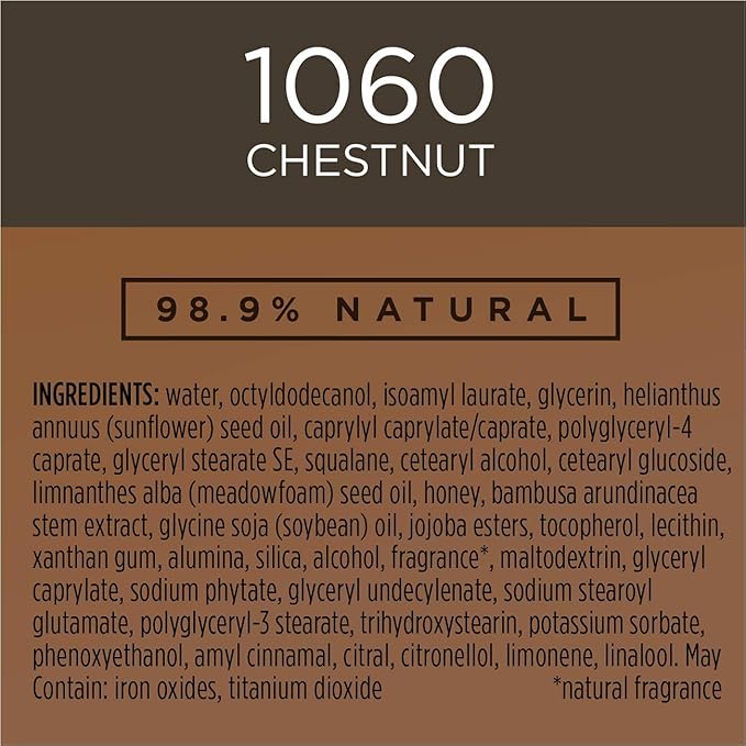 Burt's Bees Goodness Glows Liquid Makeup, Chestnut -