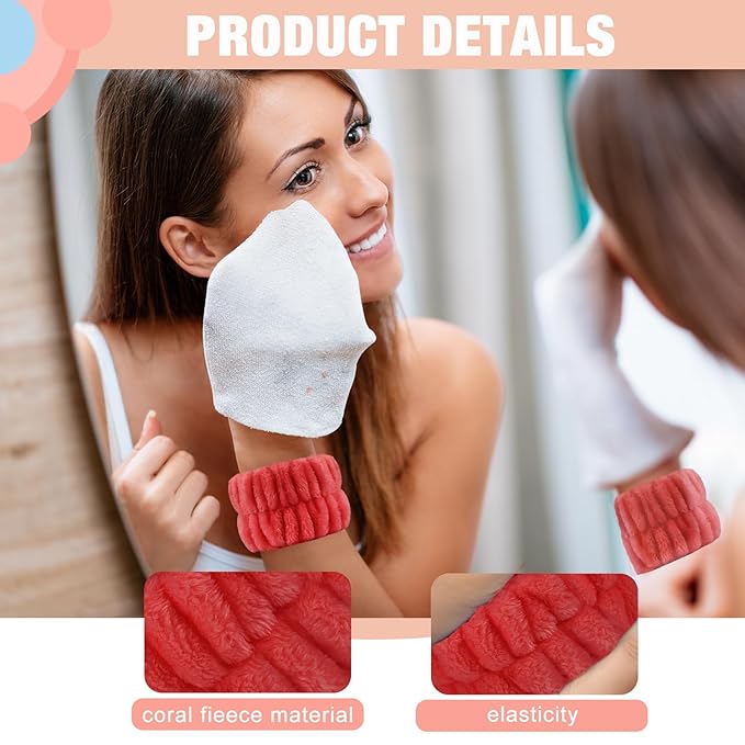 Crosize women's wrist towels for