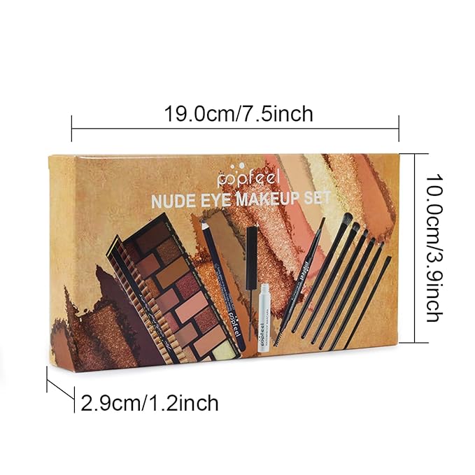 All in One Professional Makeup Kit for Women Girls Holiday Makeup Gift Sets Xmas Essential Bundle Include Eyeshadow Palette Lipstick Blush Concealer Eyeliner Mascara Brush Eyebrow Pencil