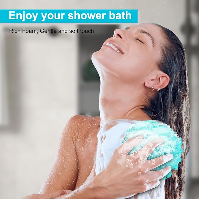 Loofah sponge 75g 4 pack,