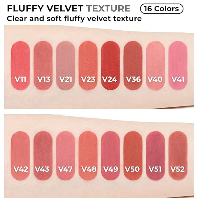 BBIA Last Velvet Tint NEW - Soft Creamy Matte Finish Lip Stain, Blur Effect & Velvety Texture, Long-Lasting, High Pigment, Non-Drying, Vegan, Korean Lip Makeup (V41 SUMMER BERRY, Pack of 1)