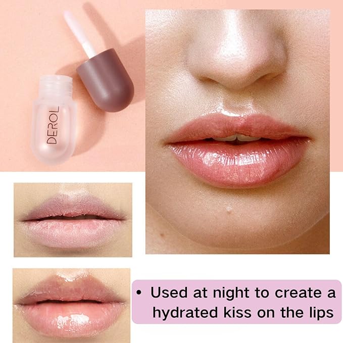 2Pcs Lip Plumper Set,Lip Plumper,Natural Lip