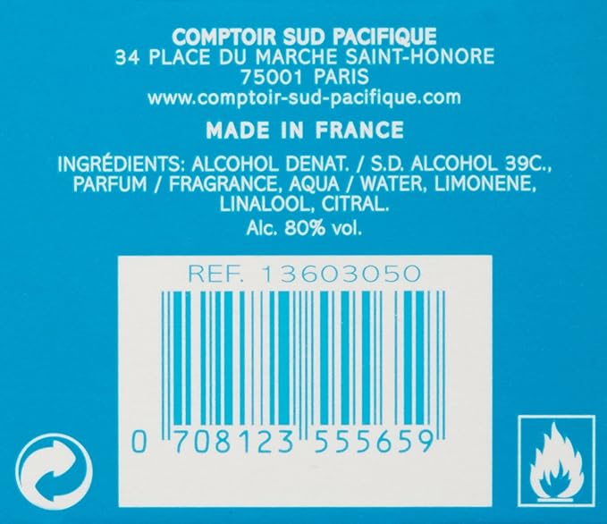 Comptoir Sud Pacifique Vanille Abricot Eau de Toilette Spray, 1 Fl Oz