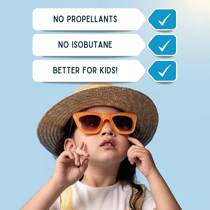 Florida Glow SPF 30 Sunscreen Spray - Hawaii 104 Reef Act & Florida Keys Compliant Broad Spectrum Water Resistant Sport Sun screen - Child Friendly Oxybenzone & Octinoxate Free (SPF 30 2-pack)