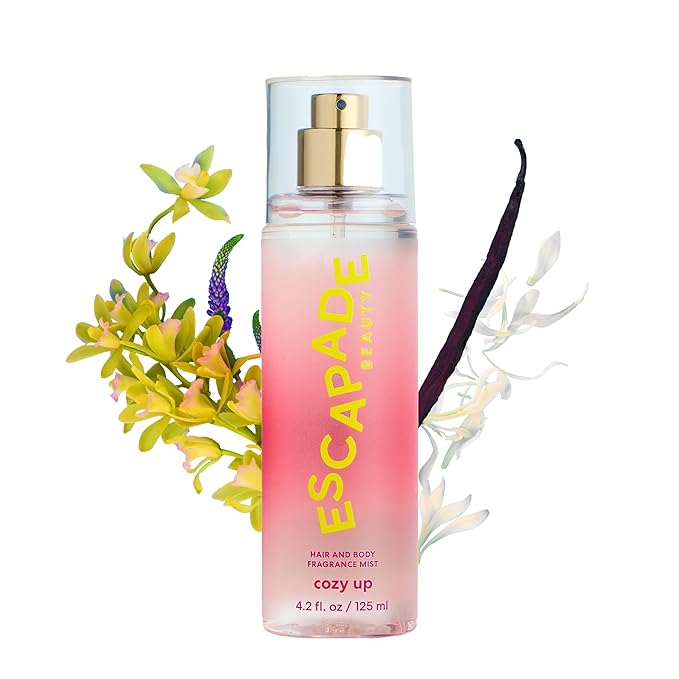 Cozy Up Fragrance Hair and Body Mist (4.2oz) - Vanilla, Jasmine, Patchouli