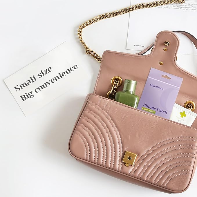 Overnight Pimple Patches for Face - Maximum Strength Hydrocolloid for Cystic Acne & Dark Spots (72 Count) - 10mm & 12mm Medicated Night Time Treatment