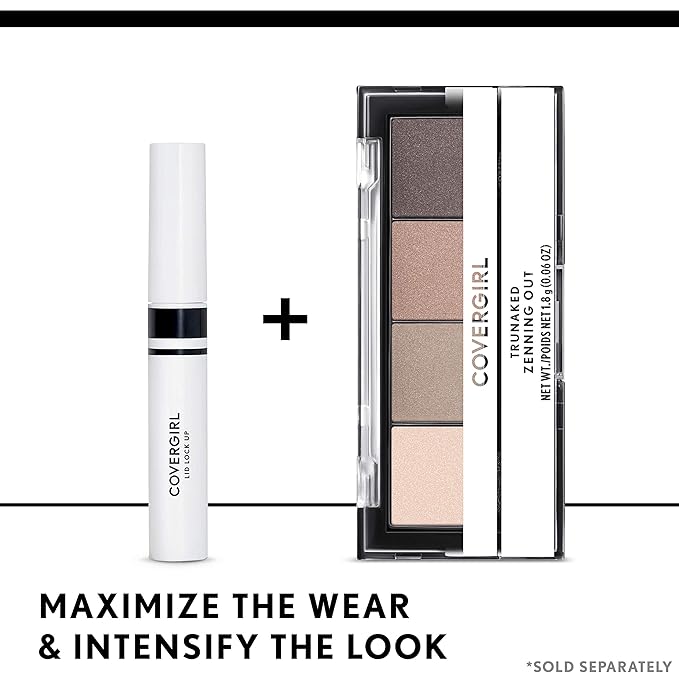 COVERGIRL Trunaked Quad Eyeshadow Palette, Jetsetter, Jetsetter, 0.06 Ounce