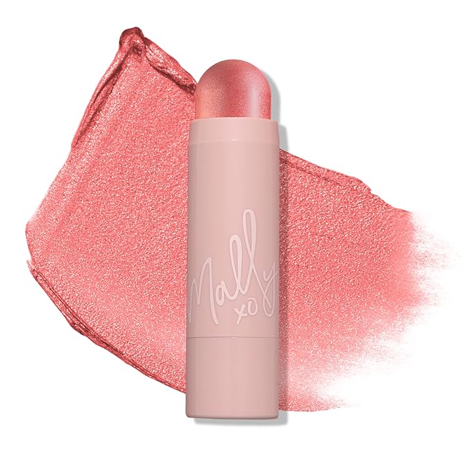 Mally Beauty Shimmer, Shape & Glow Plus Face Defining Stick, Just-Pinched Pink