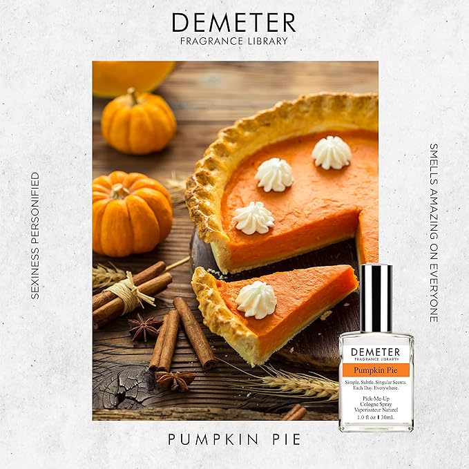 DEMETER Pumpkin Pie, 1 oz Cologne Spray, Perfume for Women and Men