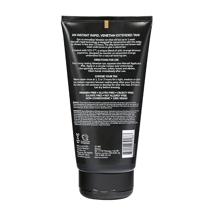 Norvell Venetian Rapid Sunless Self Tanner Lotion, 5 fl. oz.