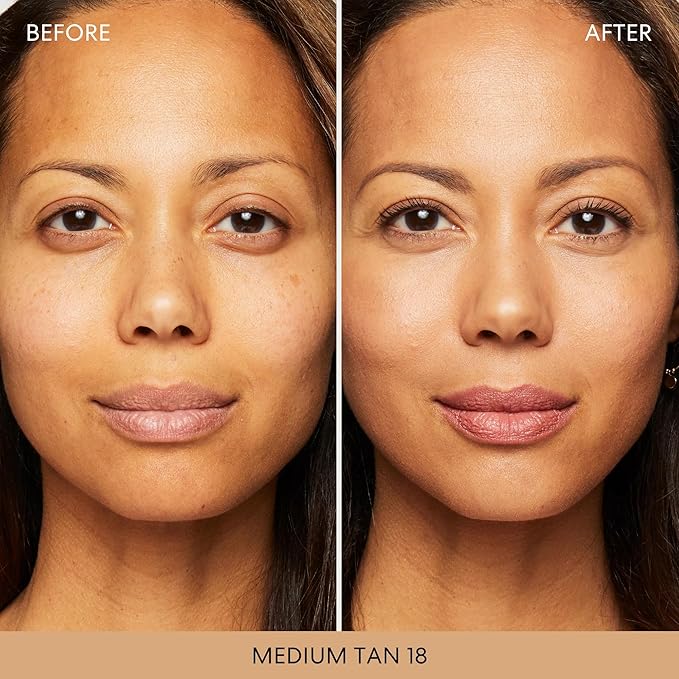 bareMinerals Original Get Started Kit, 4 Piece Mini Mineral Makeup Includes Original Loose Foundation, Face Primer, Setting Powder, Brush, Travel Sizes, Must-Have Kit, Vegan