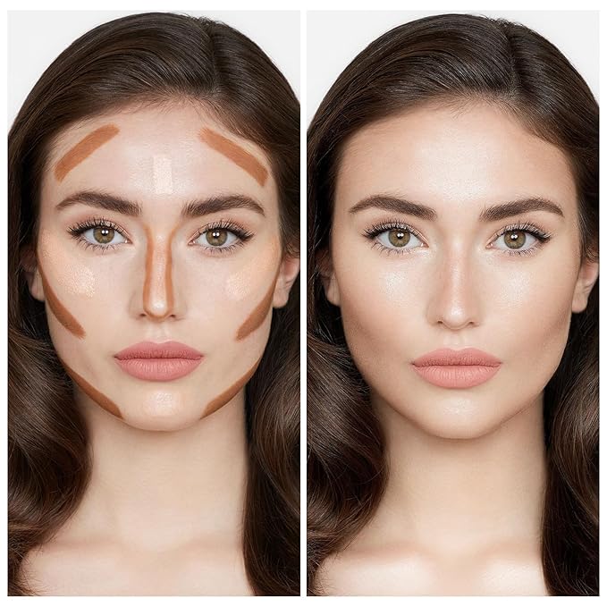 Boobeen 2 in 1 Contour Stick, Cream Bronzer the Body