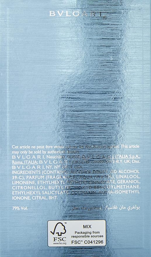 Bvlgari Man Glacial Essence for Men - 2 oz EDP Spray