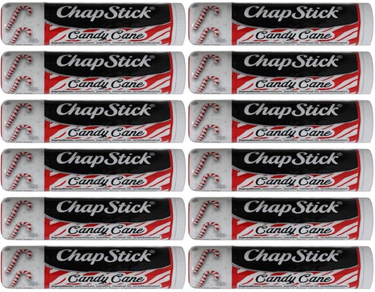 ChapStick Limited Edition Candy Cane, 12CT .15OZ