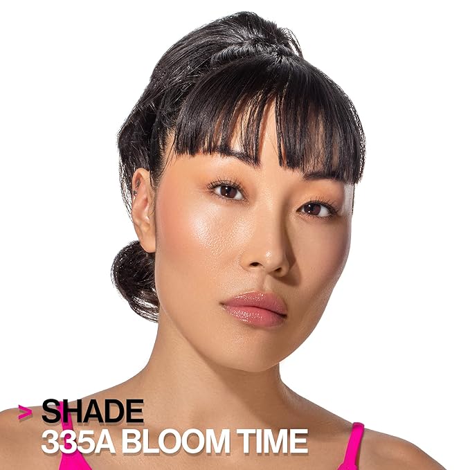 wet n wild MegaGlo Highlighting Powder, Highlighter Makeup, Shimmer Glow, Pink Rose Gold Bloom Time