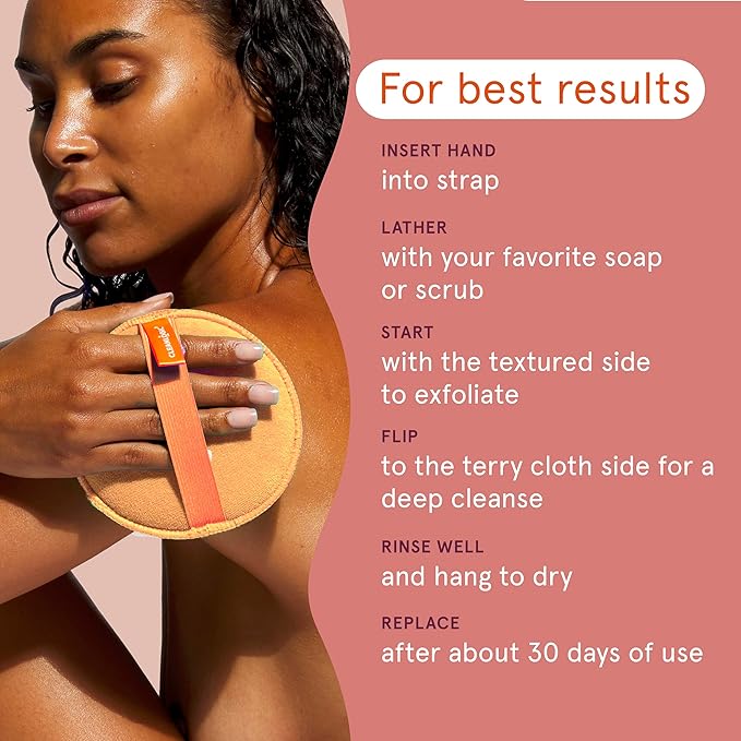 Cleanlogic bath and body exfoliating