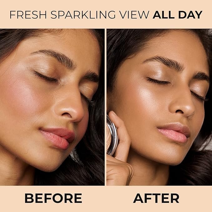 LAMEL HD Highlighting Face Powder - Natural Glow and Luminous Finish, Baked Blendable Pigmented Formula - Long-lasting & Fade-Resistant Wear, 402 12g/0.42 oz