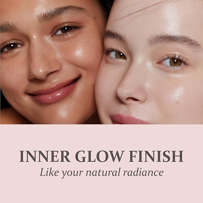 hince True Dimension Radiance Balm 10g - Natural Shimmer Glow Face Highlighter Stick Glow Balm Korean Blush Transparent Color Skin Tone Slim Fitting Texture, Multi Makeup Stick (1, LIGHT, LT001)