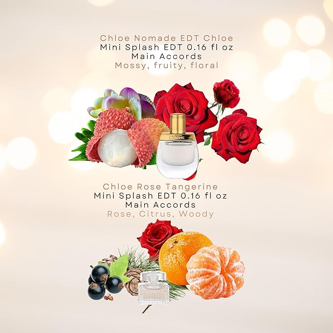 Chloe Perfume for Women Mini Variety Gift Set – 4-Piece Splash Collection