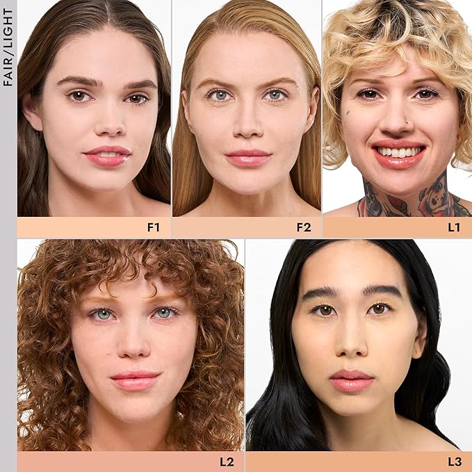 COVER FX Pressed Mineral Foundation - Shade F1 Skin Types