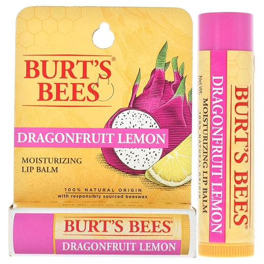 Burts Bees Dragonfruit Lemon Moisturizing Lip