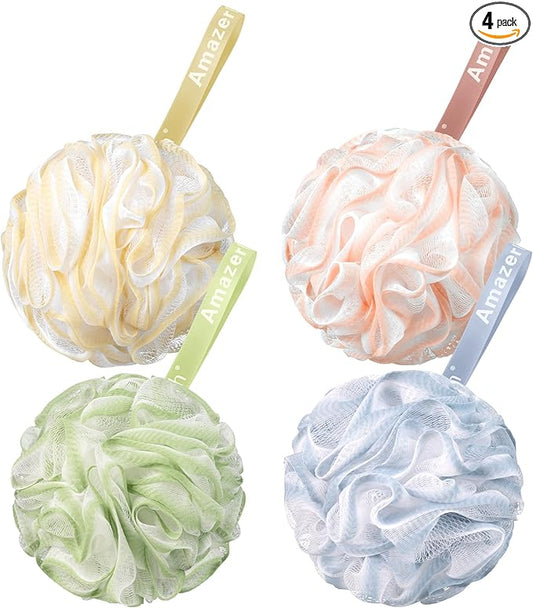 Amazerbath loofah sponge 60g/piece, exfoliating