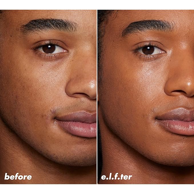 e.l.f. Halo Glow Skin Tint SPF 50, Tinted Moisturizer For Light, Buildable Coverage, Creates A Natural Glow, Vegan & Cruelty-Free, 12 Tan Cool