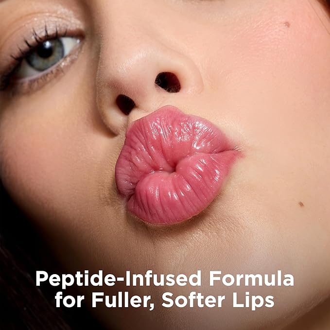 Côte Mulberry Peptide Lip Shine – Milky Mauve Lip Gloss for Plumping & Hydration – Vegan, Cruelty-Free, Anti-Aging, Shea Butter & Hyaluronic Acid Infused – Long-Lasting, Smooth, Moisturizing Shine