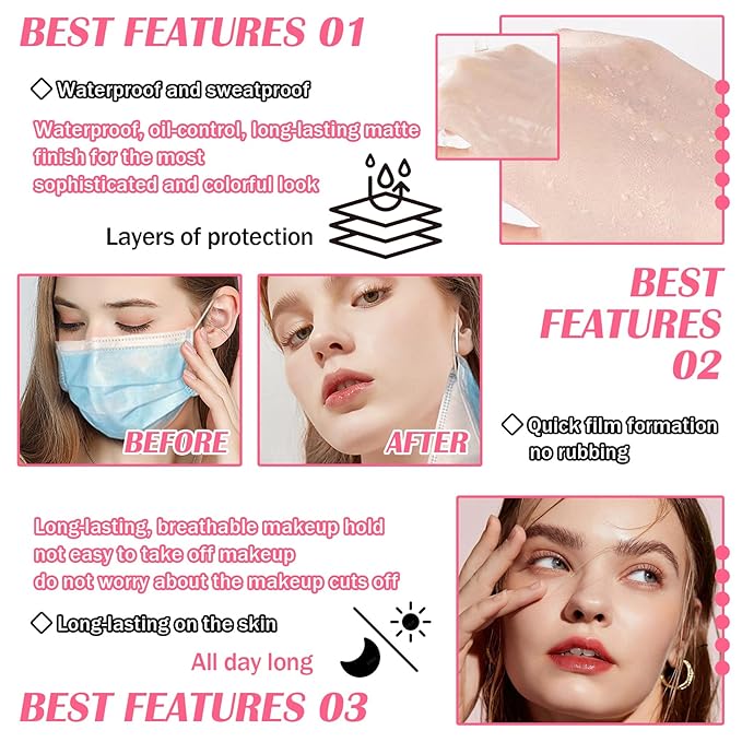 Color Changing Foundation Set,Full Coverage Foundation Liquid Foundation