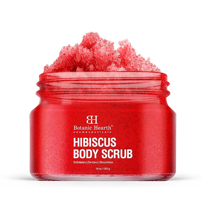Botanic Hearth Hibiscus Body Scrub Exfoliator