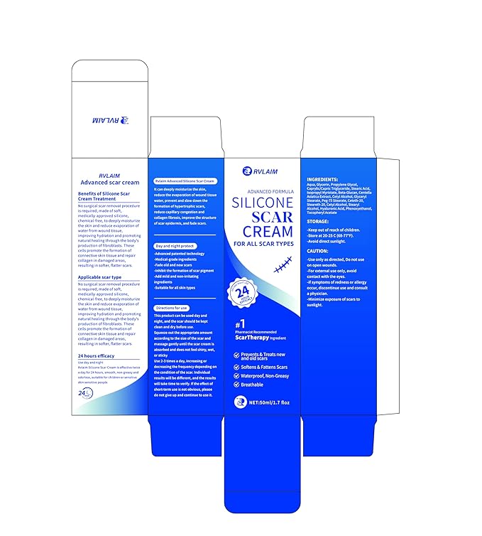 Scar Cream Gel, Advanced Silicone Scar