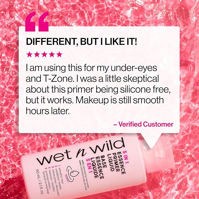 wet n wild 5 In 1 Essence Face Makeup Primer Liquid