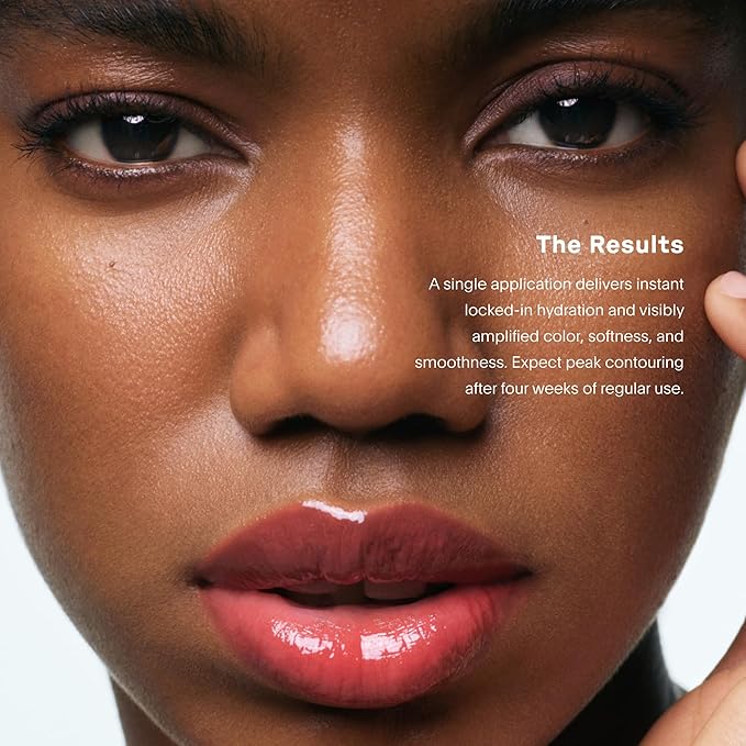 U Beauty The PLASMA Tinted Lip Compound - Anti-Aging & Anti-Wrinkle Lip Gloss, Hyaluronic Acid, Shea Butter & Peptides for Hydration & Plumping, Poppy - 15 mL