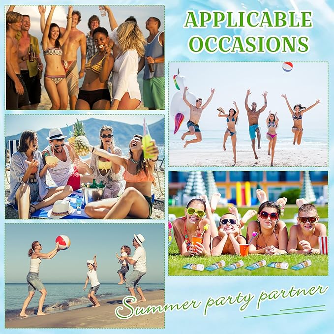 36 Pcs Mini Aloe Vera Gel Travel Size Bulk for Summer Vacation Party 1oz After Sun Aloe Vera Gel Sunburn Relief Hydrating Face Body Moisturizer Cream for Gifts Summer Party Supplies